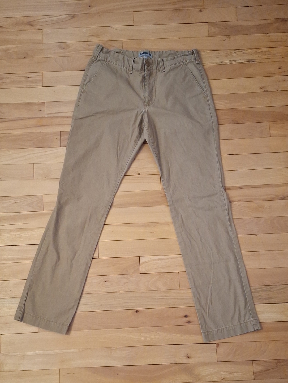 Express Men's Tan Chino Pants